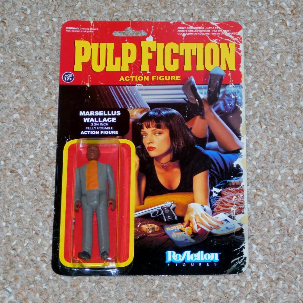 2014 Funko ReAction Pulp Fiction Marsellus Wallace Figure MOC Brand New